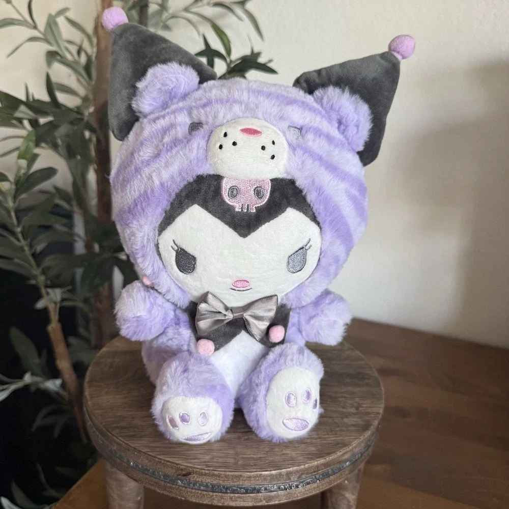 Hello Kitty - Kuromi‎ Tiger Tiger Transformation Plushie NEW Kiti Howaito Plush